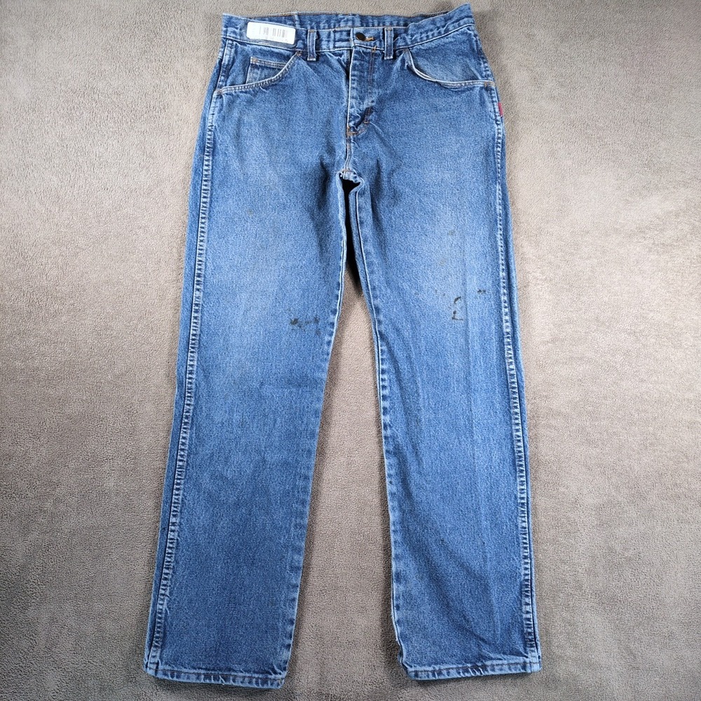 Armorex FR By Unifirst Jeans Mens‎ 34X34 Blue Denim Cotton Straight Leg